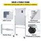 Rolling Whiteboard 24x36 Magnetic Double Sided with Stand Adjustable